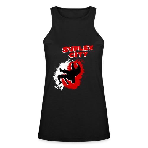 Suplex City (Womens) - American Apparel Women’s Racerneck Tank
