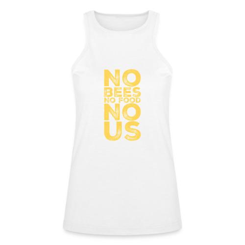 No Bees No Food No US - American Apparel Women’s Racerneck Tank