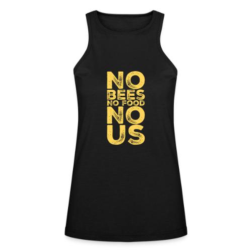No Bees No Food No US - American Apparel Women’s Racerneck Tank