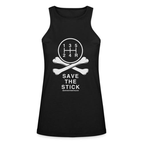 Save the Stick - Bones - American Apparel Women’s Racerneck Tank