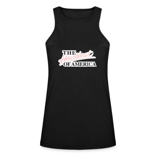 The Heartbeat of America - American Apparel Women’s Racerneck Tank