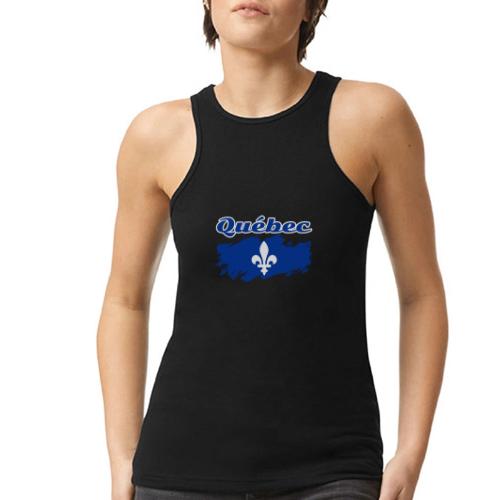 La fête nationale du Québec - American Apparel Women’s Racerneck Tank