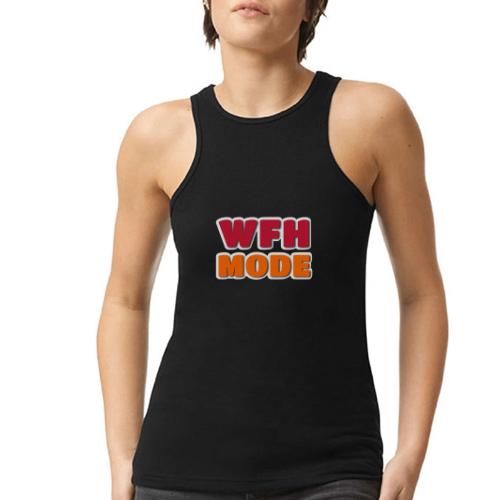 WFH Mode Remote Work Lifestyle Design - American Apparel Women’s Racerneck Tank
