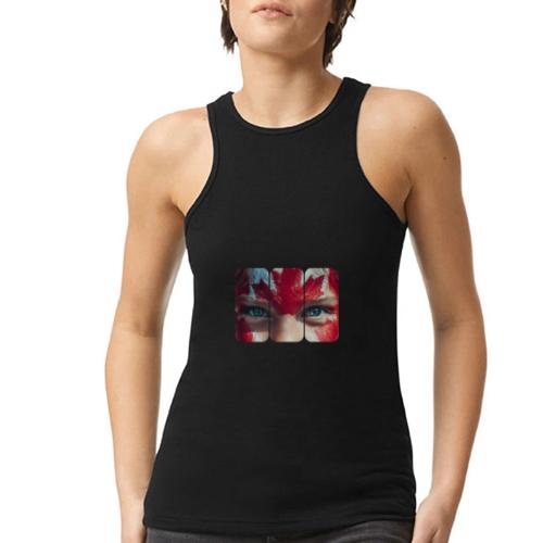 Canada: Northern Spirit - American Apparel Women’s Racerneck Tank