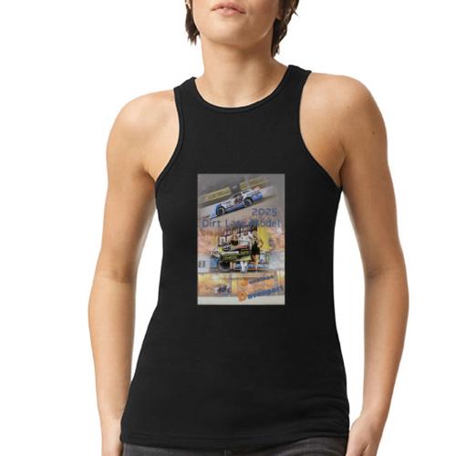 Jonathan Davenport DLM Eldora Speedway 2025 - American Apparel Women’s Racerneck Tank