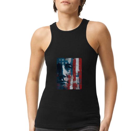 American Echoes - American Apparel Women’s Racerneck Tank