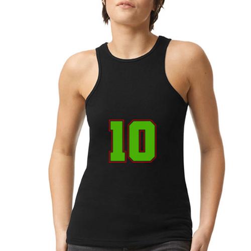 The Magic Number 10 - American Apparel Women’s Racerneck Tank