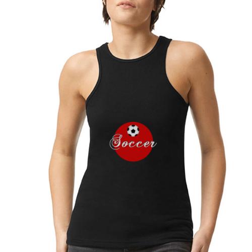Soccer: Goal Circle - American Apparel Women’s Racerneck Tank
