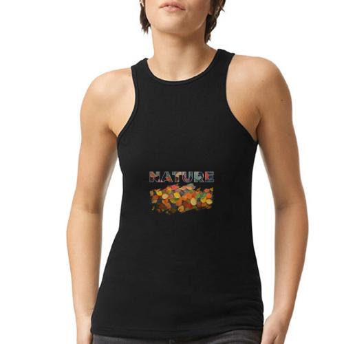 Brushed by Nature - American Apparel Women’s Racerneck Tank