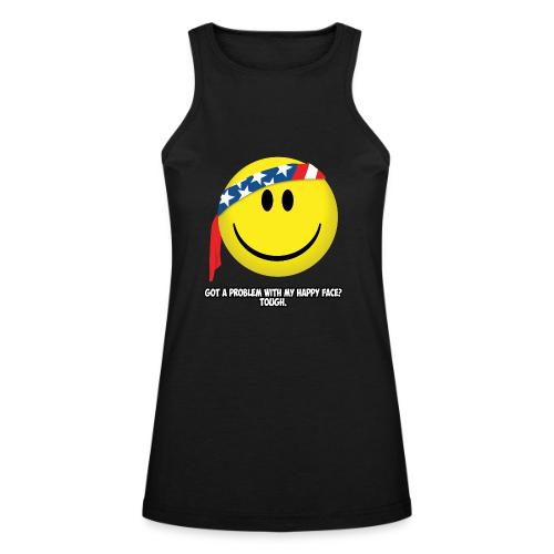 Happy Face USA - American Apparel Women’s Racerneck Tank