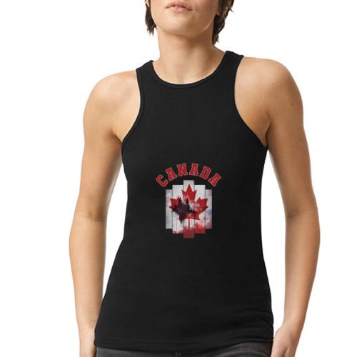 Canadian Pulse - American Apparel Women’s Racerneck Tank