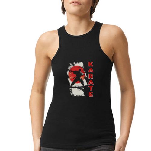 Karate: the spirit of discipline - American Apparel Women’s Racerneck Tank