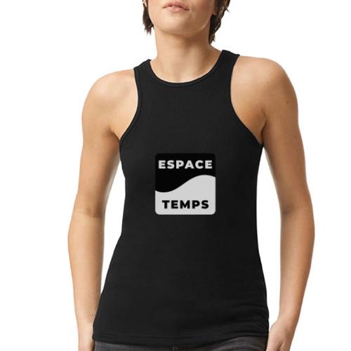 Space-Time: Distorted Reality - American Apparel Women’s Racerneck Tank