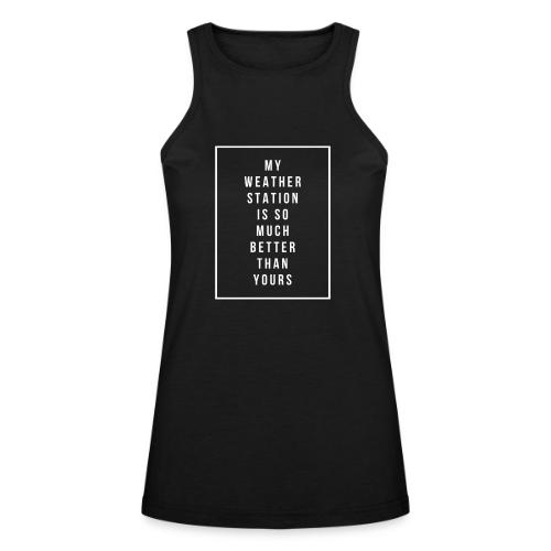 My Weather Station is so Much Better - American Apparel Women’s Racerneck Tank