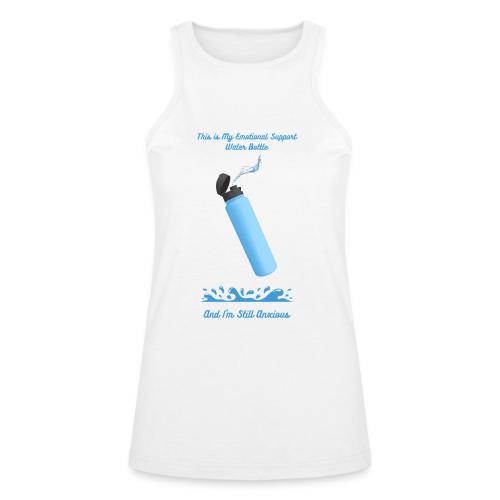 Emotional Support Water Bottle T-Shirt | Still Anx - American Apparel Women’s Racerneck Tank