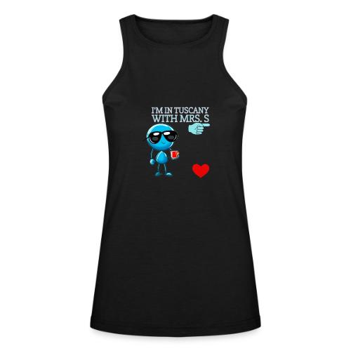 Smoon City_I'm in Tuscany with Mrs. S - American Apparel Women’s Racerneck Tank
