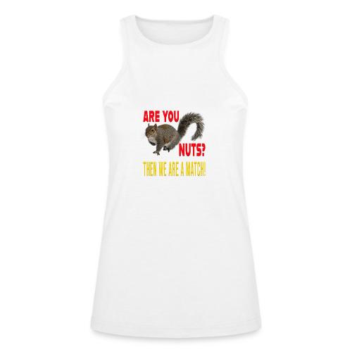 Are You Nuts? Then we are a match! - American Apparel Women’s Racerneck Tank