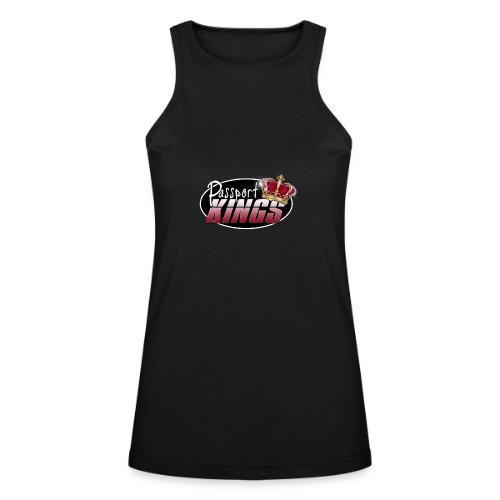 Passport Kings logo for dark shirts - American Apparel Women’s Racerneck Tank