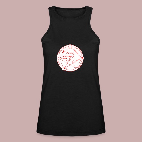 darknet computer vision red on white - American Apparel Women’s Racerneck Tank
