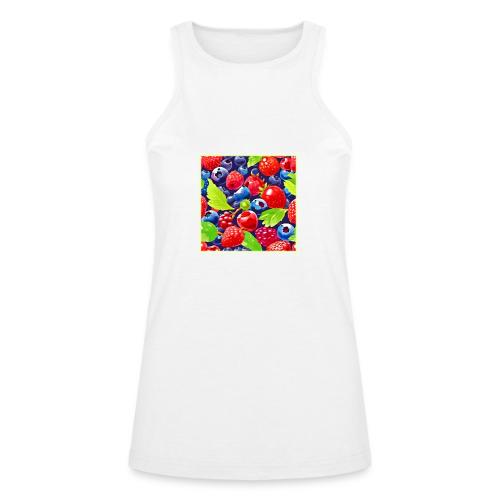 Summer Berry Medley - American Apparel Women’s Racerneck Tank