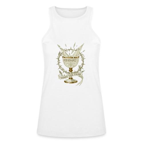 Frosted Chalice Covenant T-Shirt - American Apparel Women’s Racerneck Tank