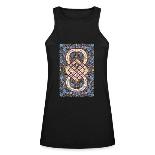 Forever Entwined Eternally Yours Infinity Knot T-S - American Apparel Women’s Racerneck Tank