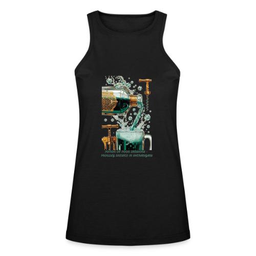 Potion of Poor Decisions Bottle Graphic Tee - American Apparel Women’s Racerneck Tank