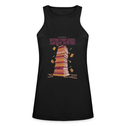 Bedtime Story Legend T Shirt - American Apparel Women’s Racerneck Tank