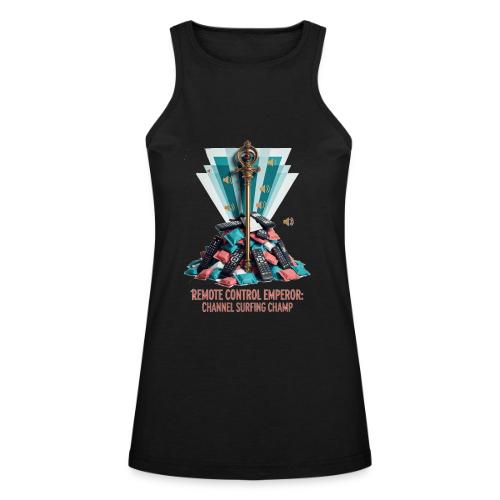 Remote Control Emperor T Shirt - American Apparel Women’s Racerneck Tank