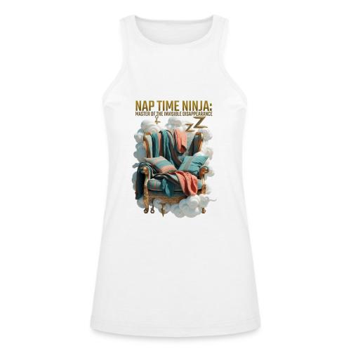 Nap Time Ninja T Shirt - American Apparel Women’s Racerneck Tank
