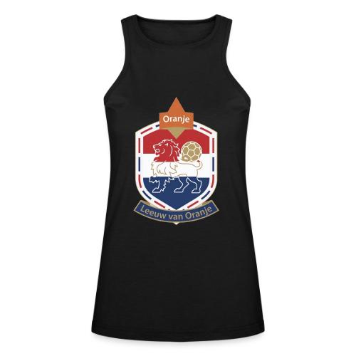 Netherlands Lion Crest T-Shirt, Dutch Badge Gift - American Apparel Women’s Racerneck Tank