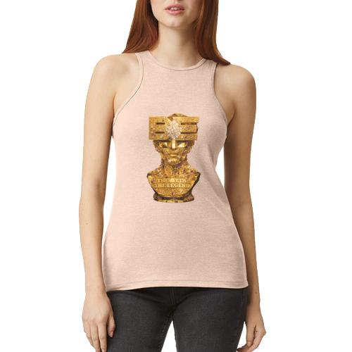 Be the Myth the Legend - American Apparel Women’s Racerneck Tank