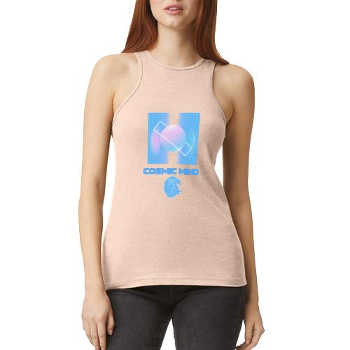 Cosmic Mind - American Apparel Women’s Racerneck Tank