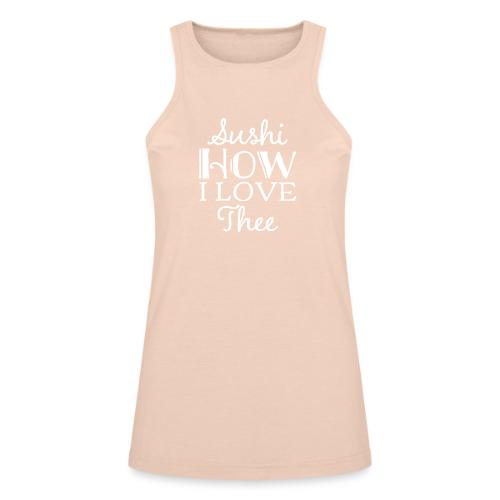 Sushi How I Love Thee - American Apparel Women’s Racerneck Tank