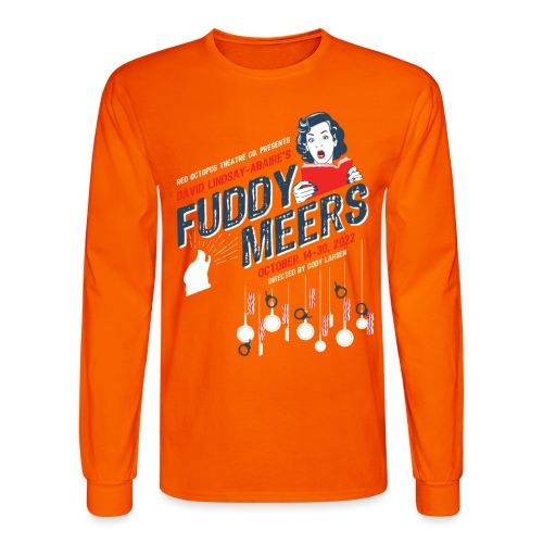 Fuddy Meers - Gold - Men's Long Sleeve T-Shirt