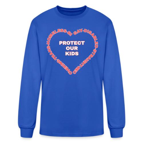 Protect Our Kids - Men's Long Sleeve T-Shirt