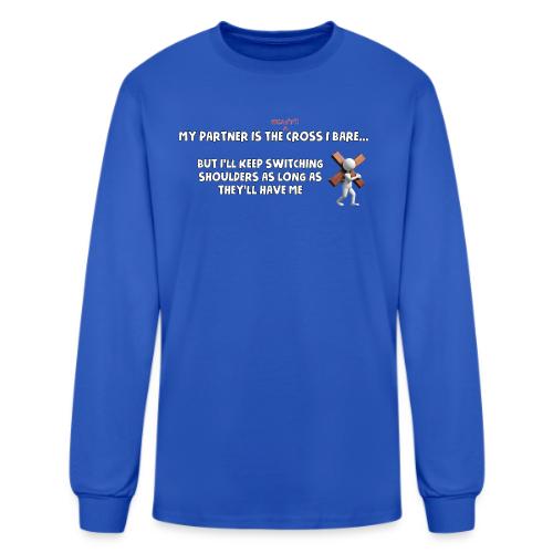 The Cross I Bare - Men's Long Sleeve T-Shirt