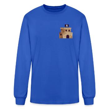 dungeon crawler carl Pirate Castle Fortress - Men's Long Sleeve T-Shirt - royal blue - Front