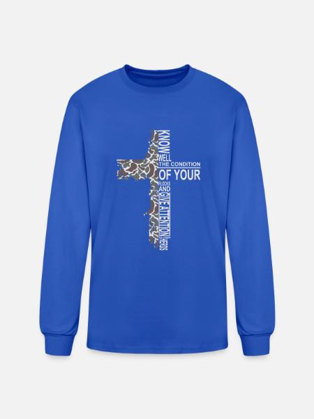 Camo Cross - Men's Long Sleeve T-Shirt - royal blue