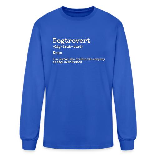 Dogtrovert - Men's Long Sleeve T-Shirt