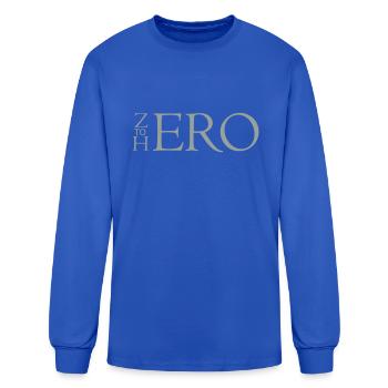 zero to hero - Men's Long Sleeve T-Shirt - royal blue - Front