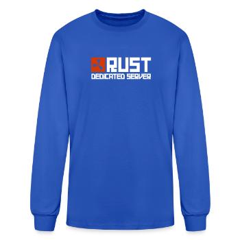 Rouille half life - T-shirt à manches longues Homme - bleu roi - Devant