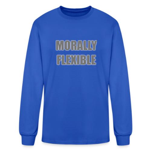 Morally Flexible - Men's Long Sleeve T-Shirt