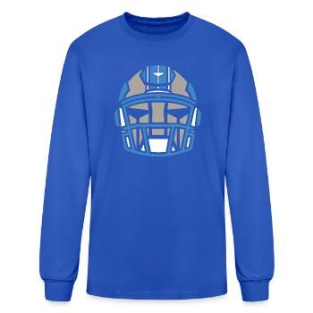 Lion-Tron - Men's Long Sleeve T-Shirt - royal blue - Front