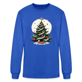Holiday Vision - Men's Long Sleeve T-Shirt - royal blue - Front