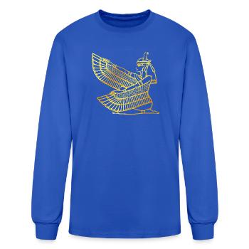 ancient Egyptian - Men's Long Sleeve T-Shirt - royal blue - Front