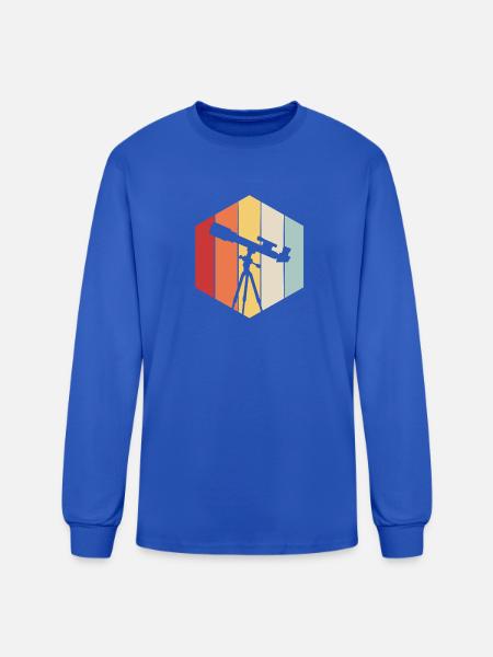 Astrophotography Telescope - Men's Long Sleeve T-Shirt - royal blue