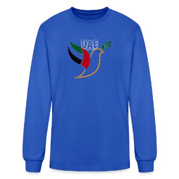 United Arab Emirates - Men's Long Sleeve T-Shirt - royal blue - Front