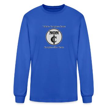 Nonsense - Men's Long Sleeve T-Shirt - royal blue - Front