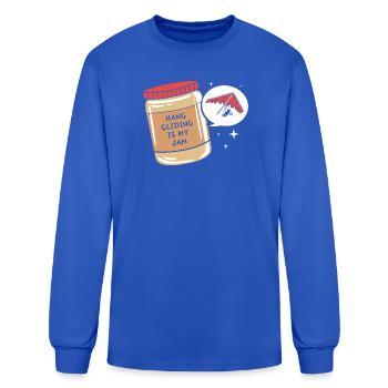 Hanggliding Hang Glider Pilot - Men's Long Sleeve T-Shirt - royal blue - Front